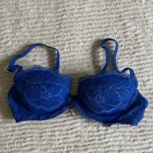 Wacoal Royal Blue Lace Bra